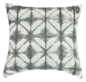 Sunbrella® Midori Stone Indoor/Outdoor Geometric Pillow