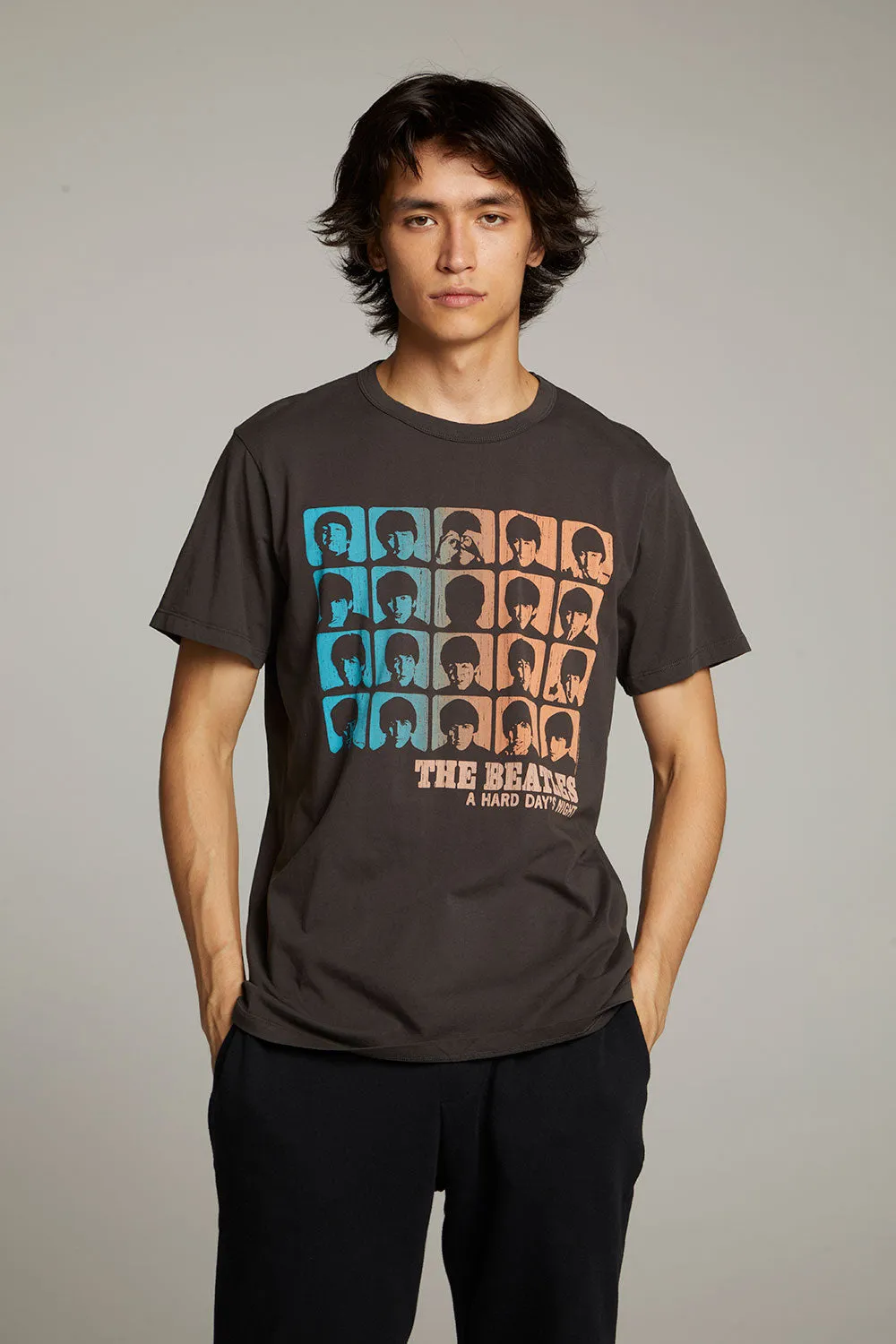 The Beatles A Hard Day's Night Crew Neck Tee