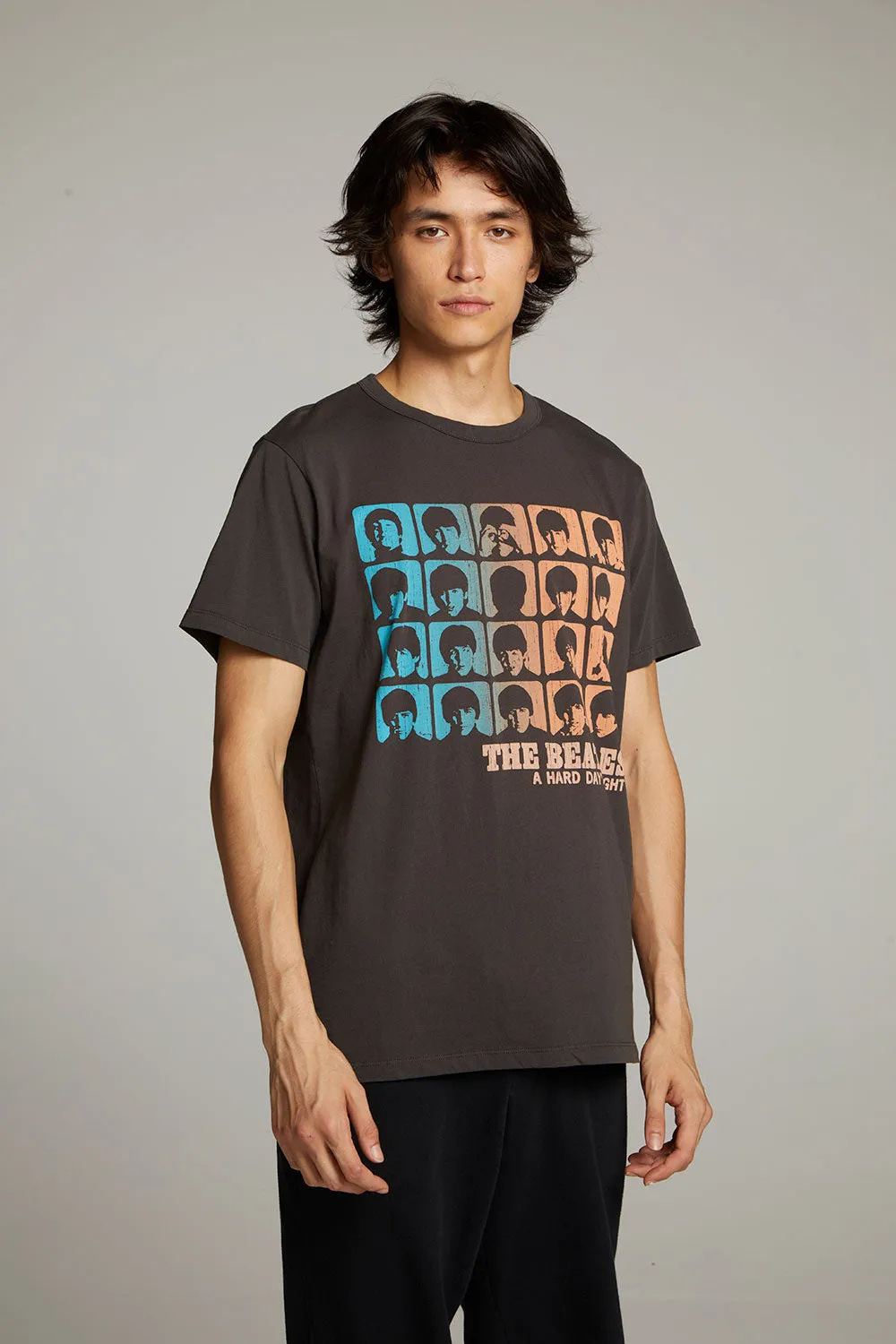 The Beatles A Hard Day's Night Crew Neck Tee