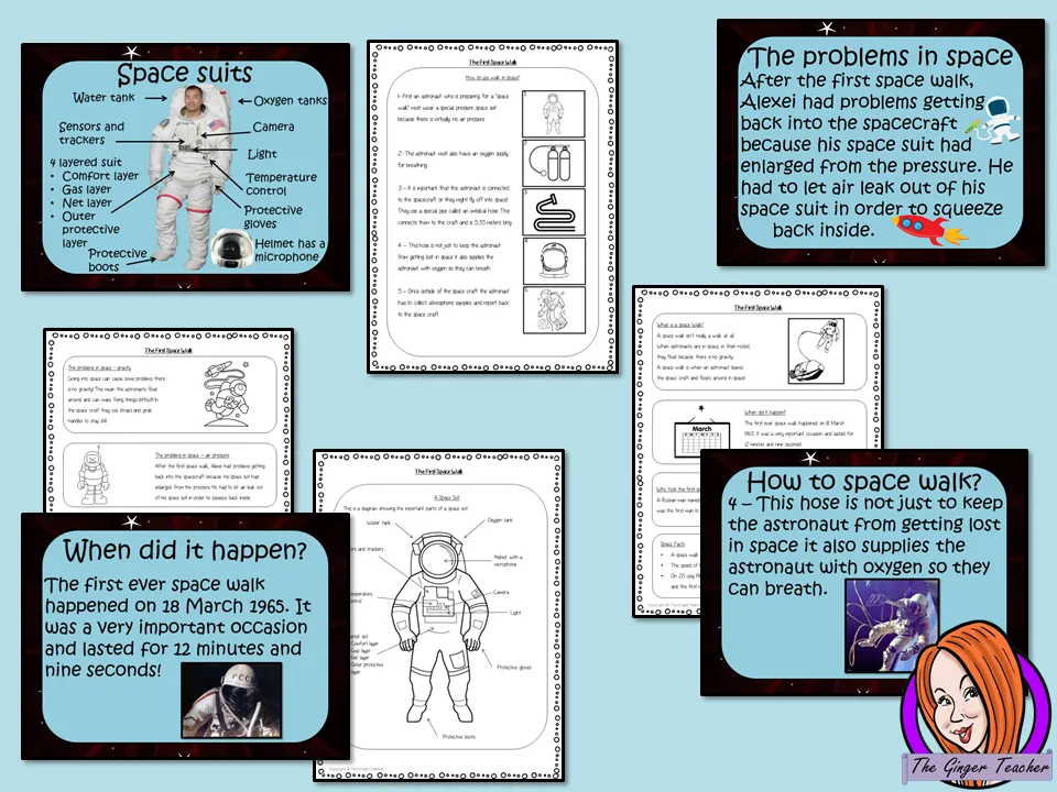 The First Space Walk   -  Complete Lesson
