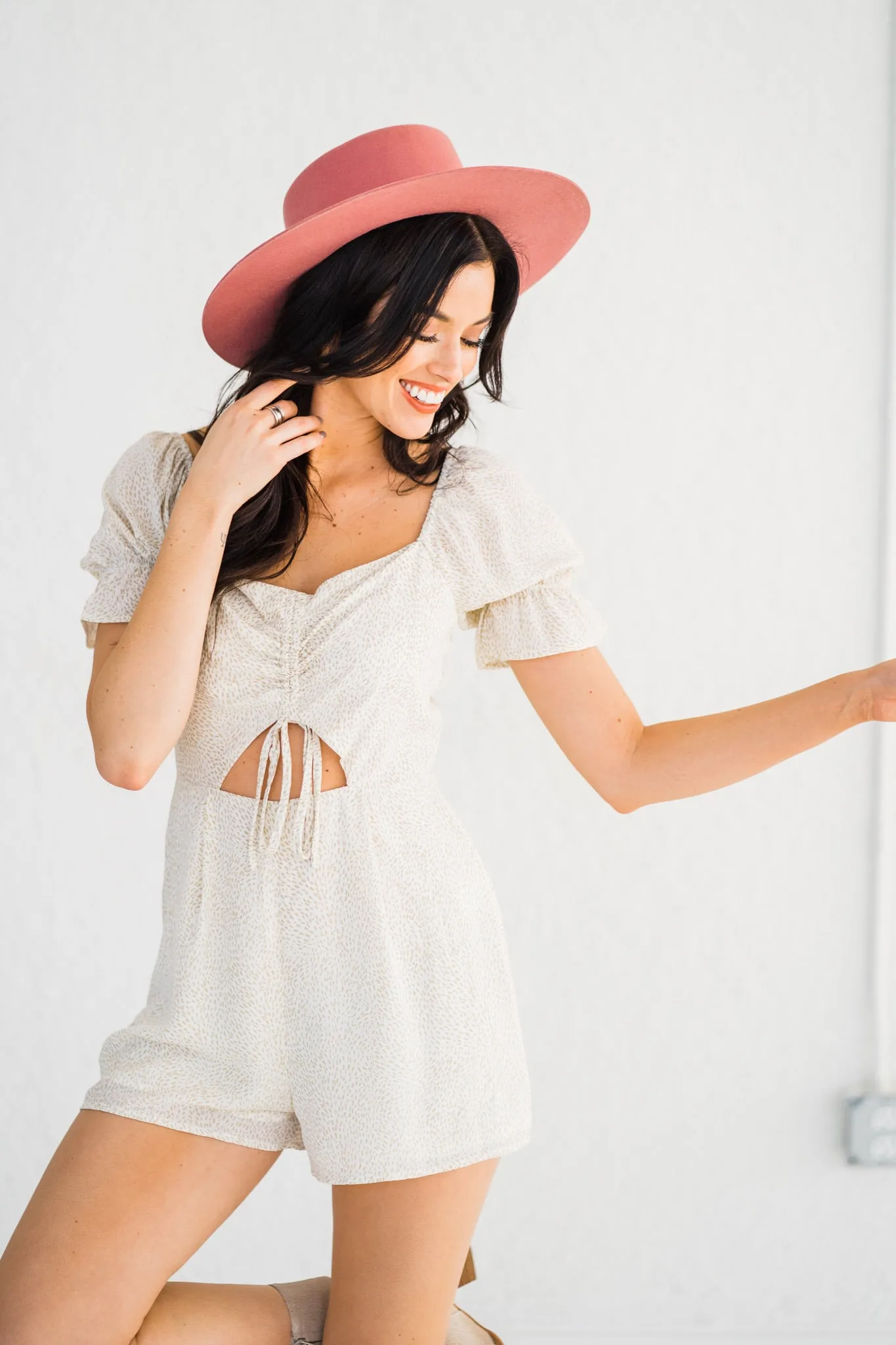 The Girl Next Door Romper