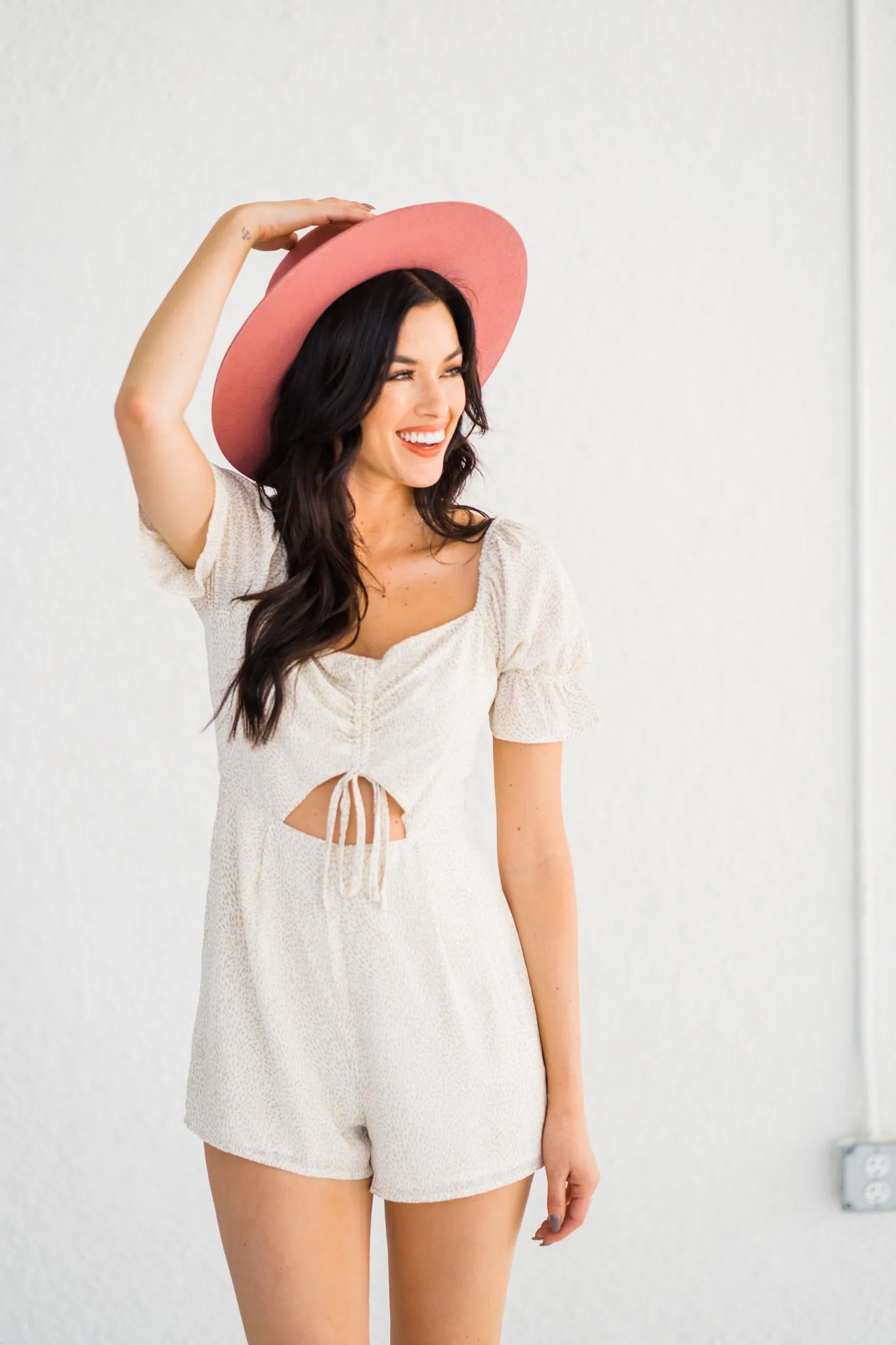 The Girl Next Door Romper