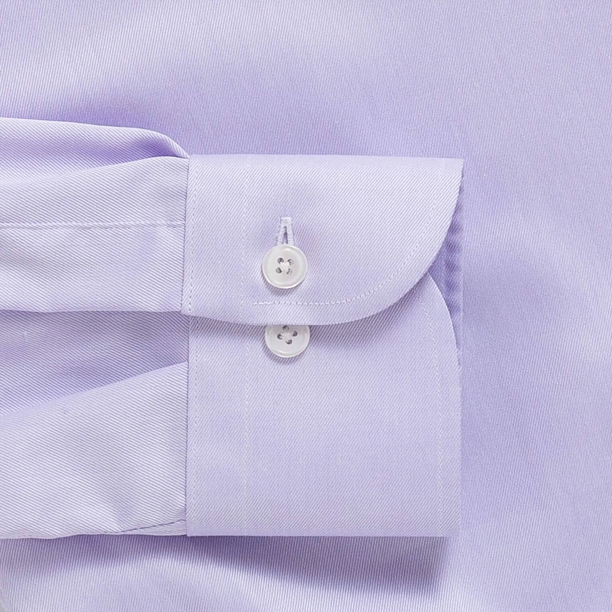 The Lavender Sanders Non Iron Fine Twill Custom Shirt