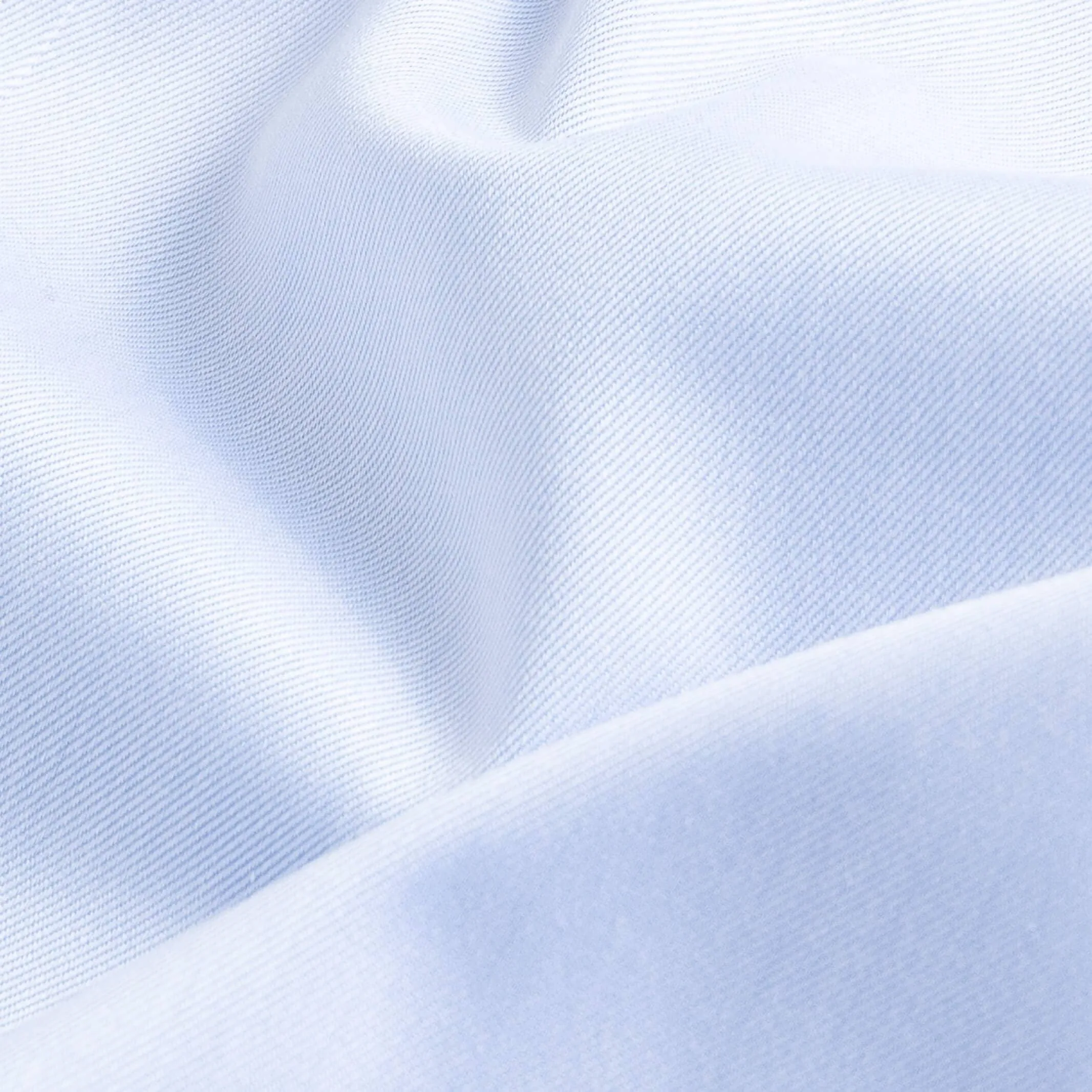 The Light Blue Sanders Non Iron Fine Twill Custom Shirt