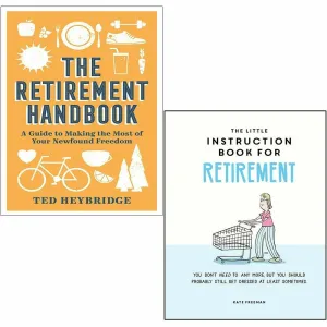The Retirement Handbook, Little Instruction Book 2 Books Collection Set