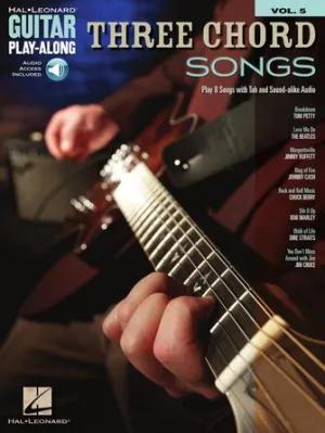 THREE CHORD SONGS Guitar Play-Along, Volume 5
