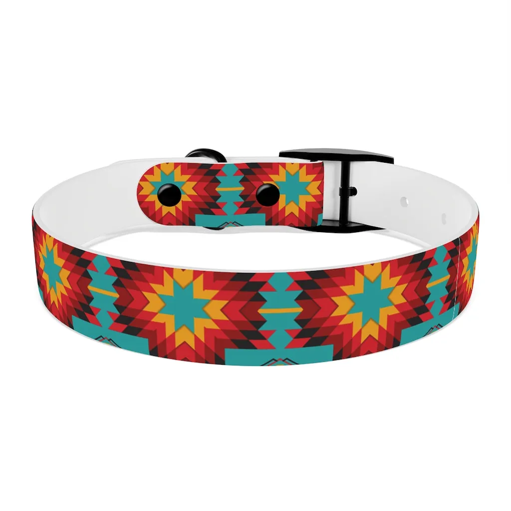 Turquoise Aztec Dog Collar