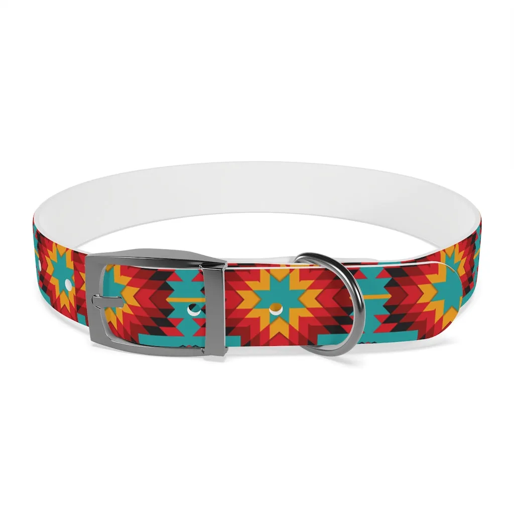 Turquoise Aztec Dog Collar