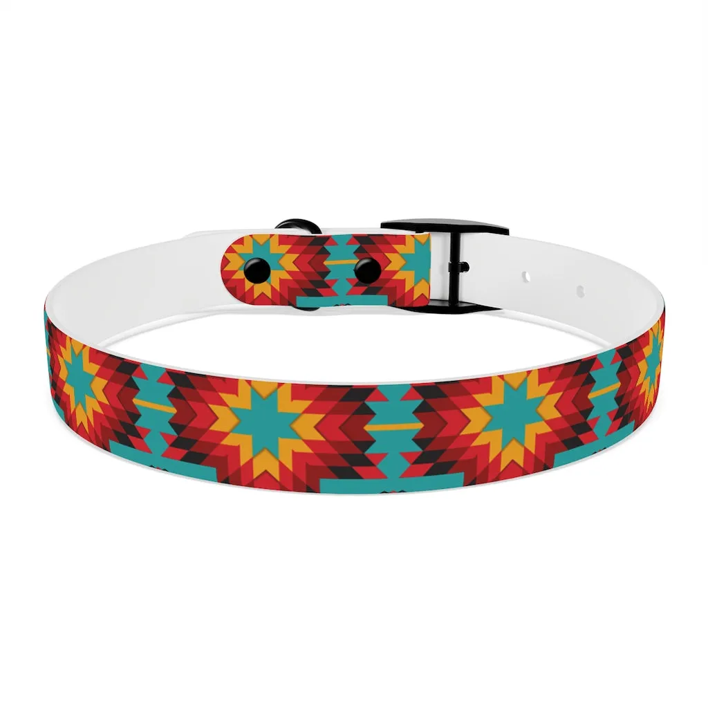 Turquoise Aztec Dog Collar