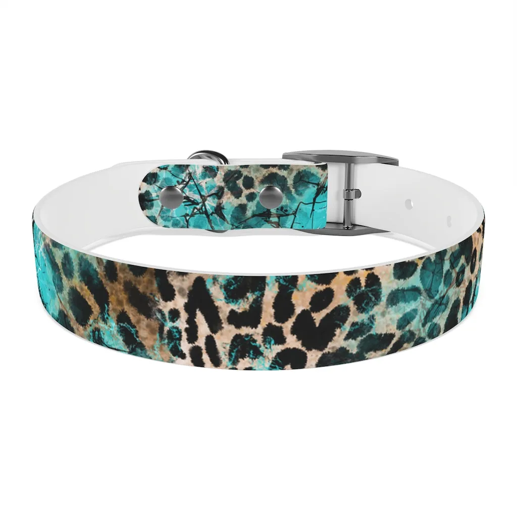 Turquoise Slab Dog Collar