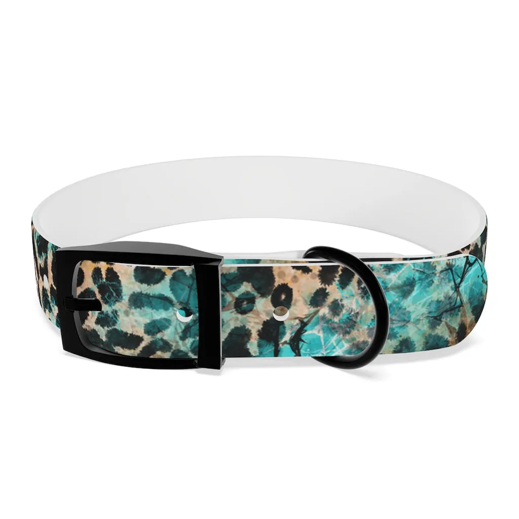 Turquoise Slab Dog Collar