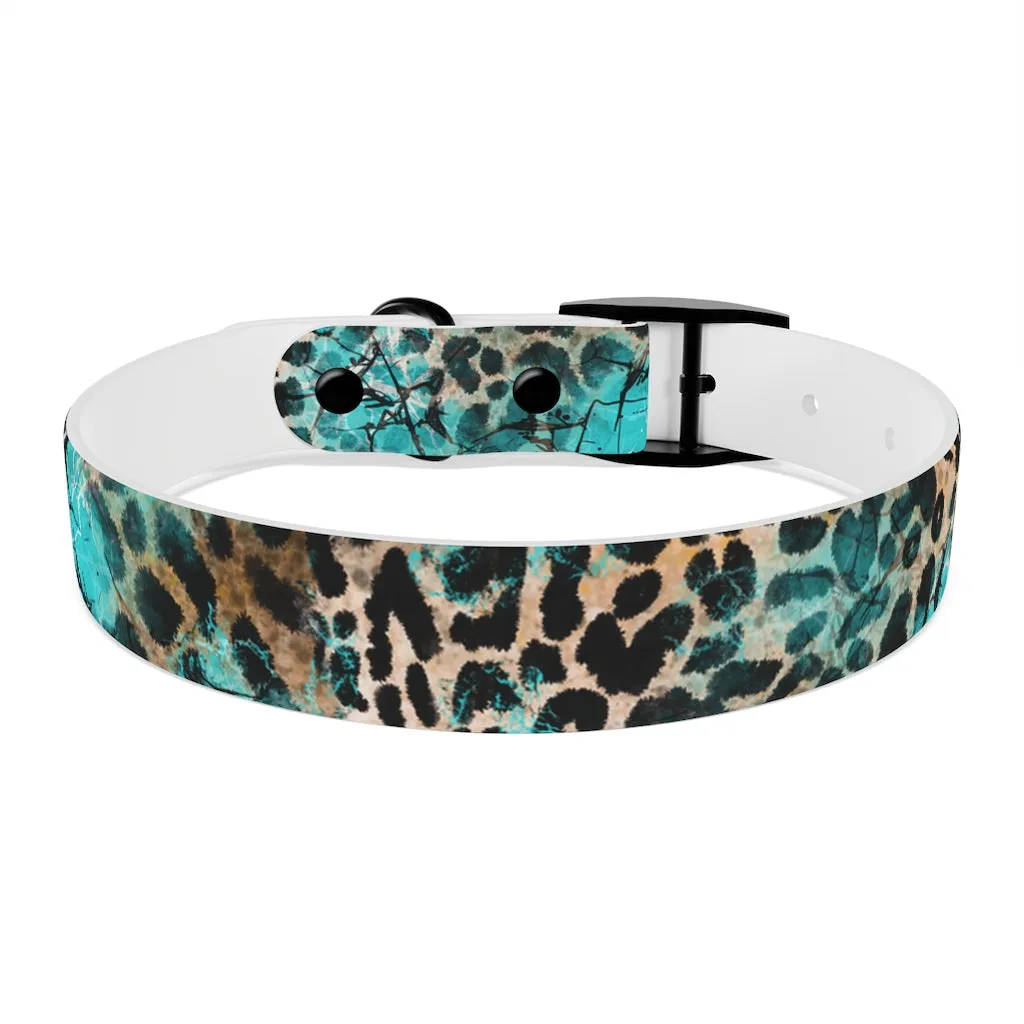 Turquoise Slab Dog Collar