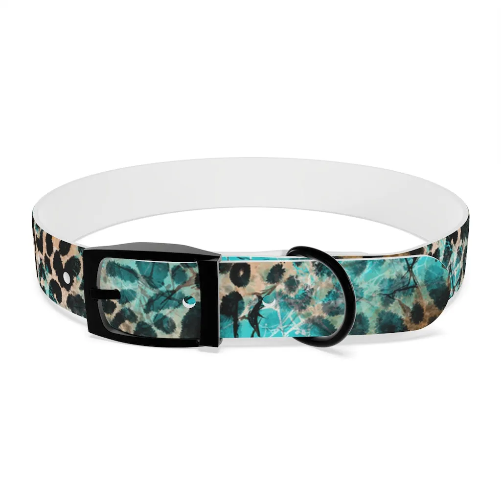 Turquoise Slab Dog Collar