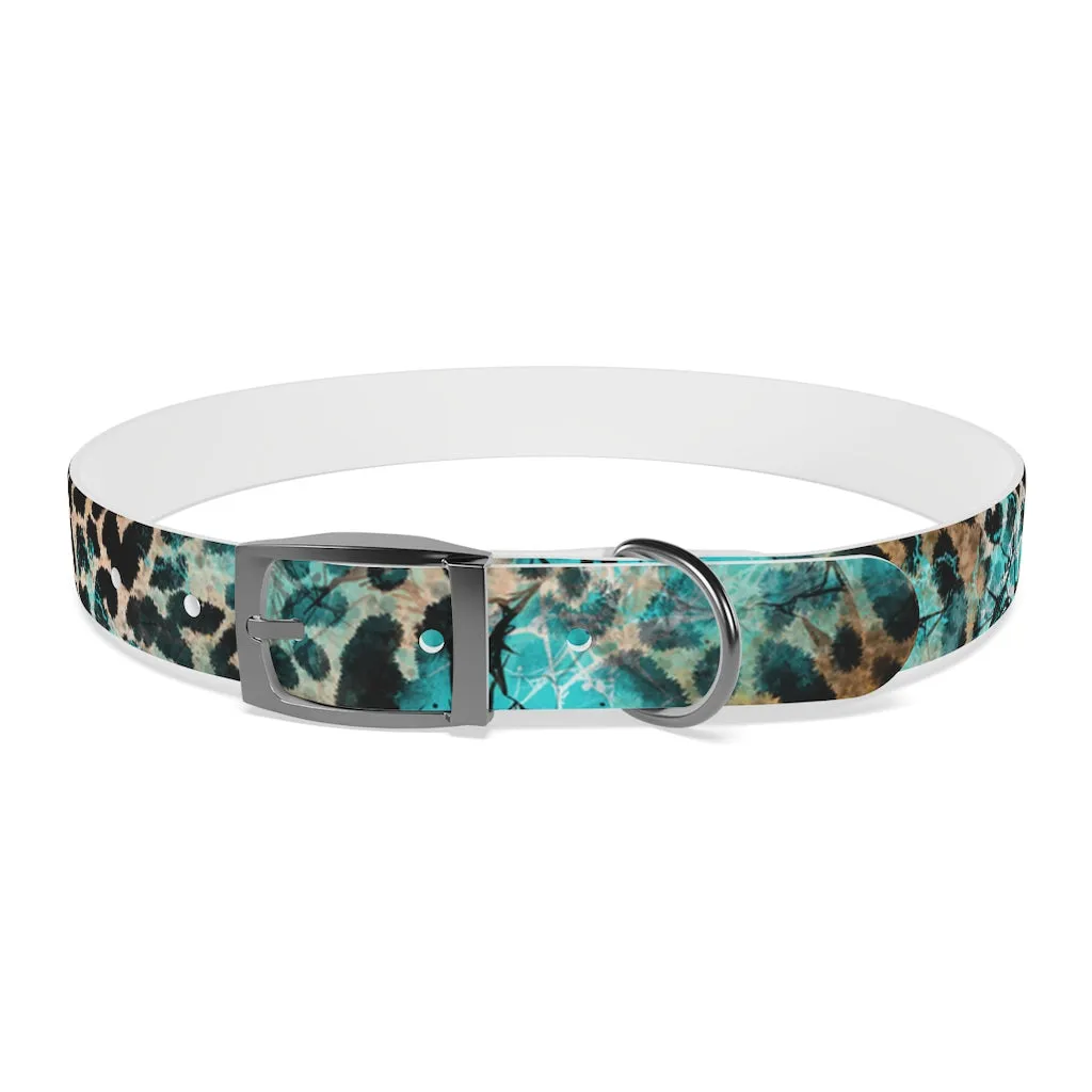 Turquoise Slab Dog Collar