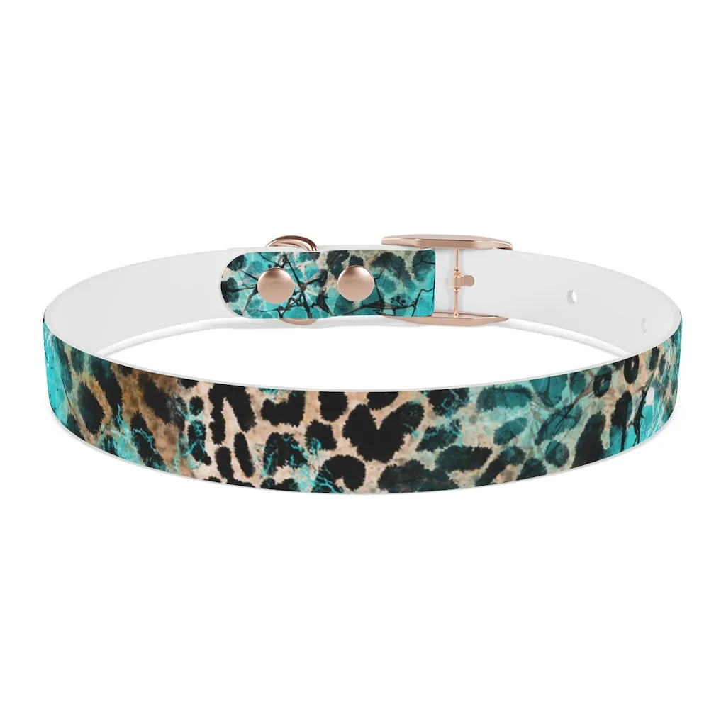 Turquoise Slab Dog Collar