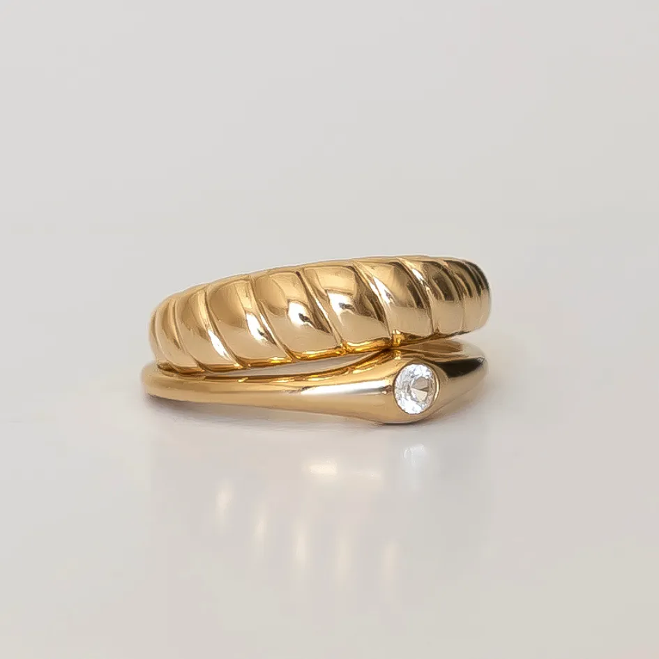 Twisted Dome Ring