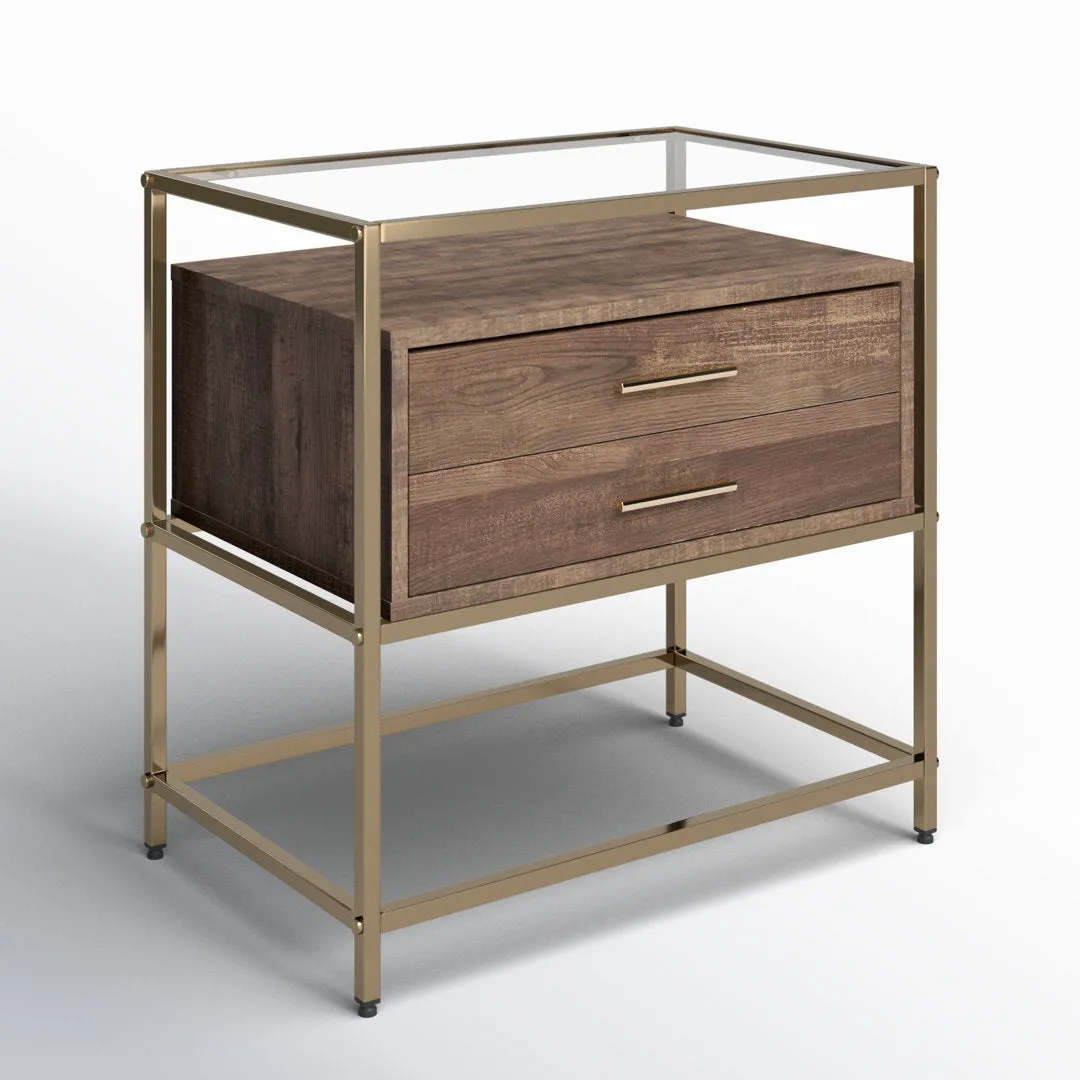 Vicini 2 - Drawer Nightstand Joss & Main
