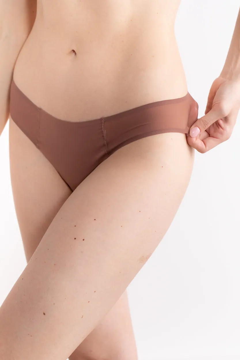 VIP Thong with Mesh Accents