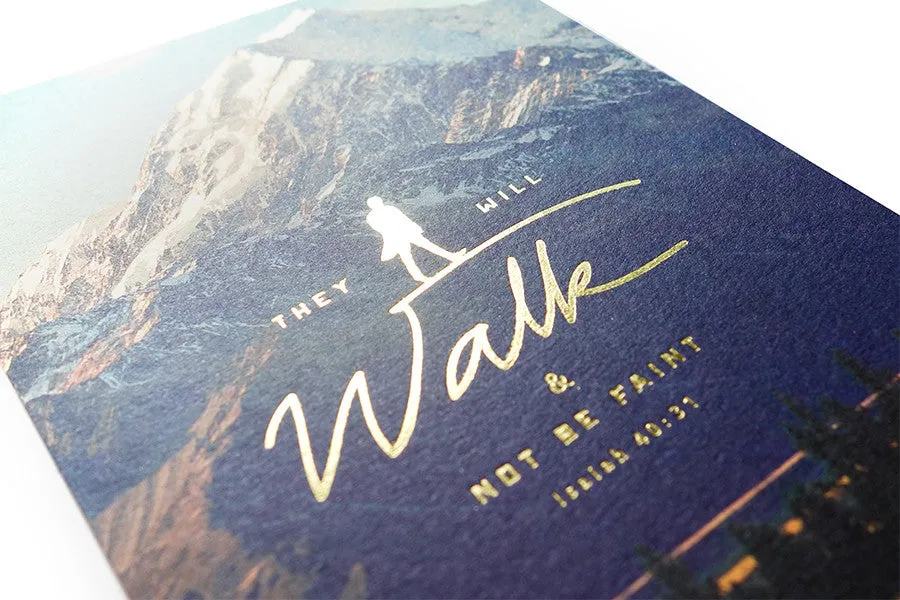 Walk & Not Be Faint {Card}
