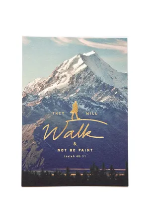 Walk & Not Be Faint {Card}