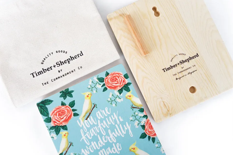 Walk & Not Be Faint {Wood Board}
