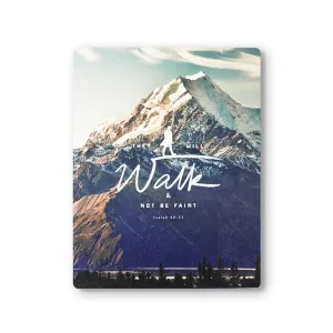 Walk & Not Be Faint {Wood Board}