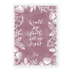 Walk By Faith {Card}