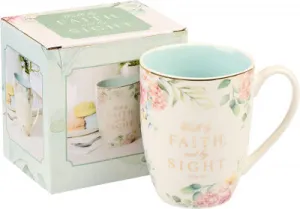 Walk By Faith Ceramic Mug