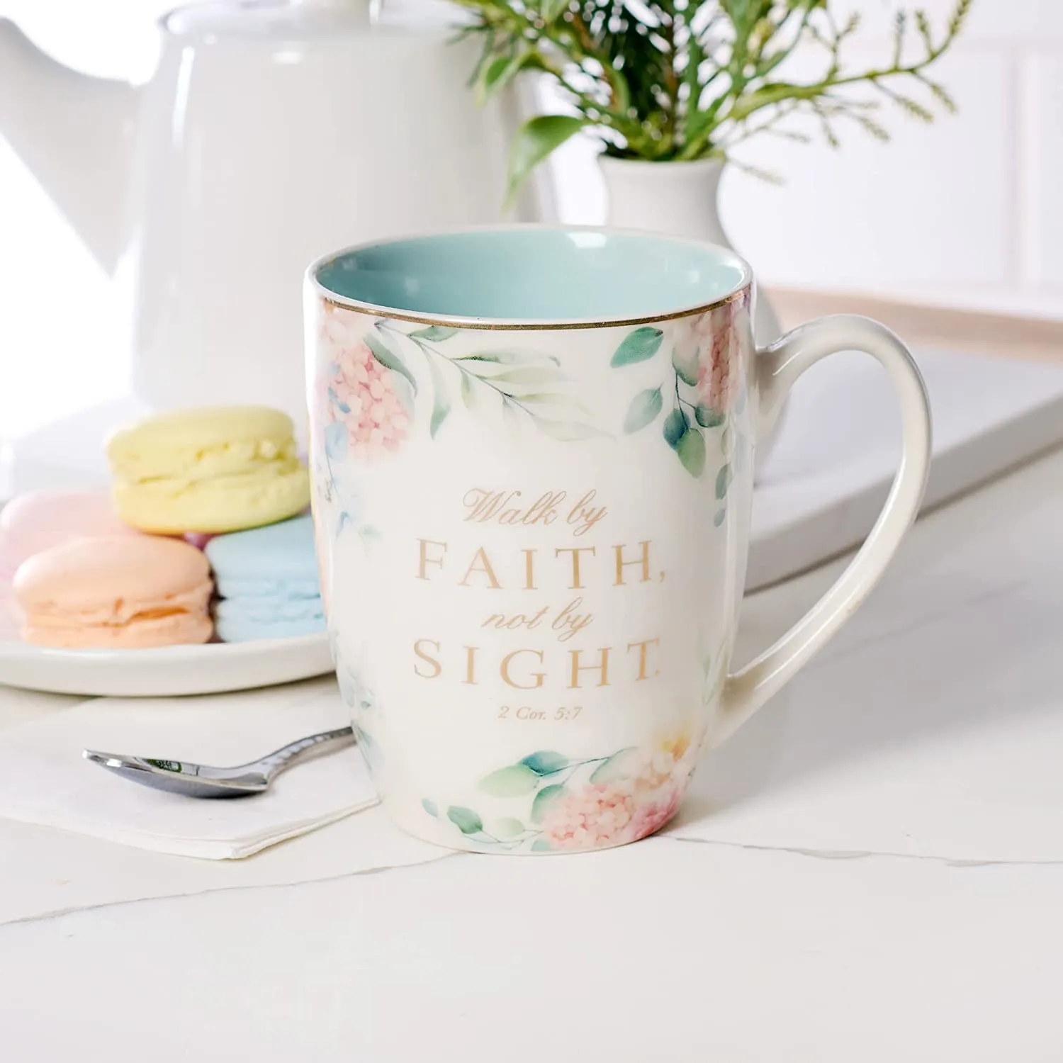 Walk By Faith Ceramic Mug