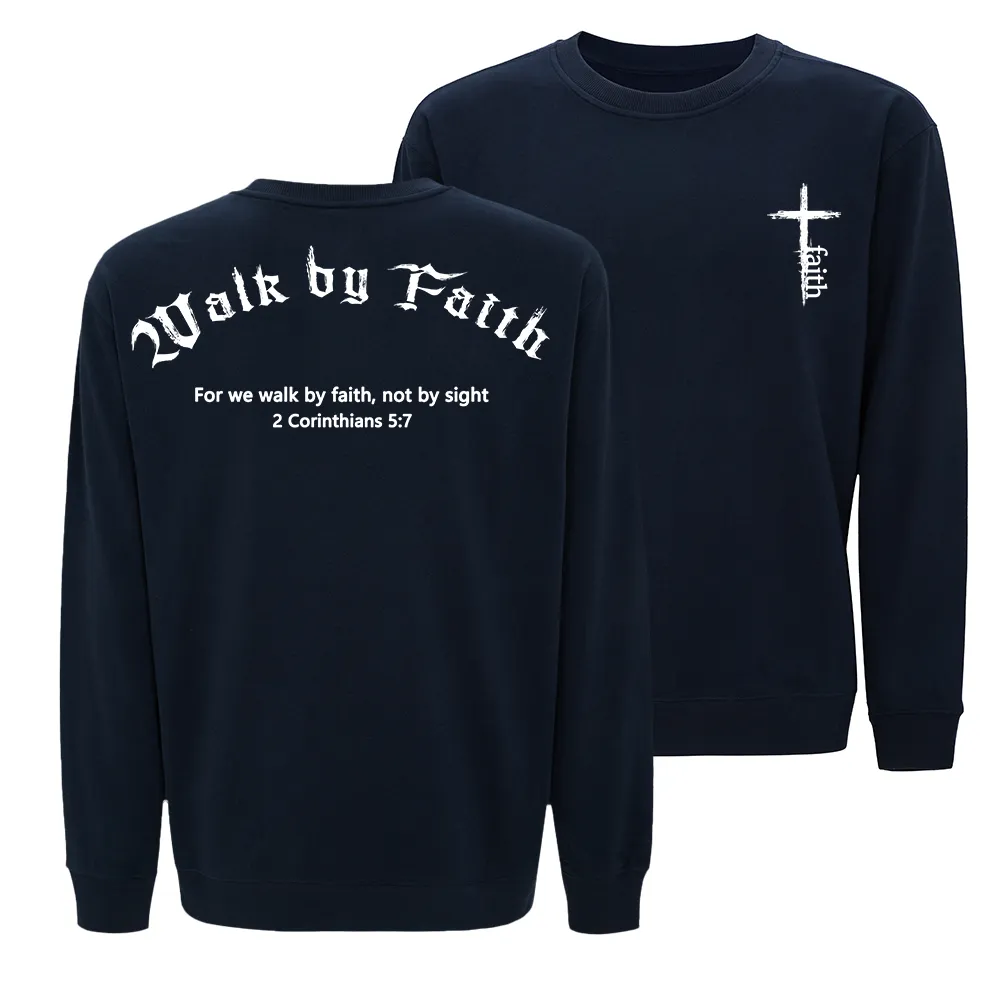 Walk by Faith Crewneck Sweatshirt