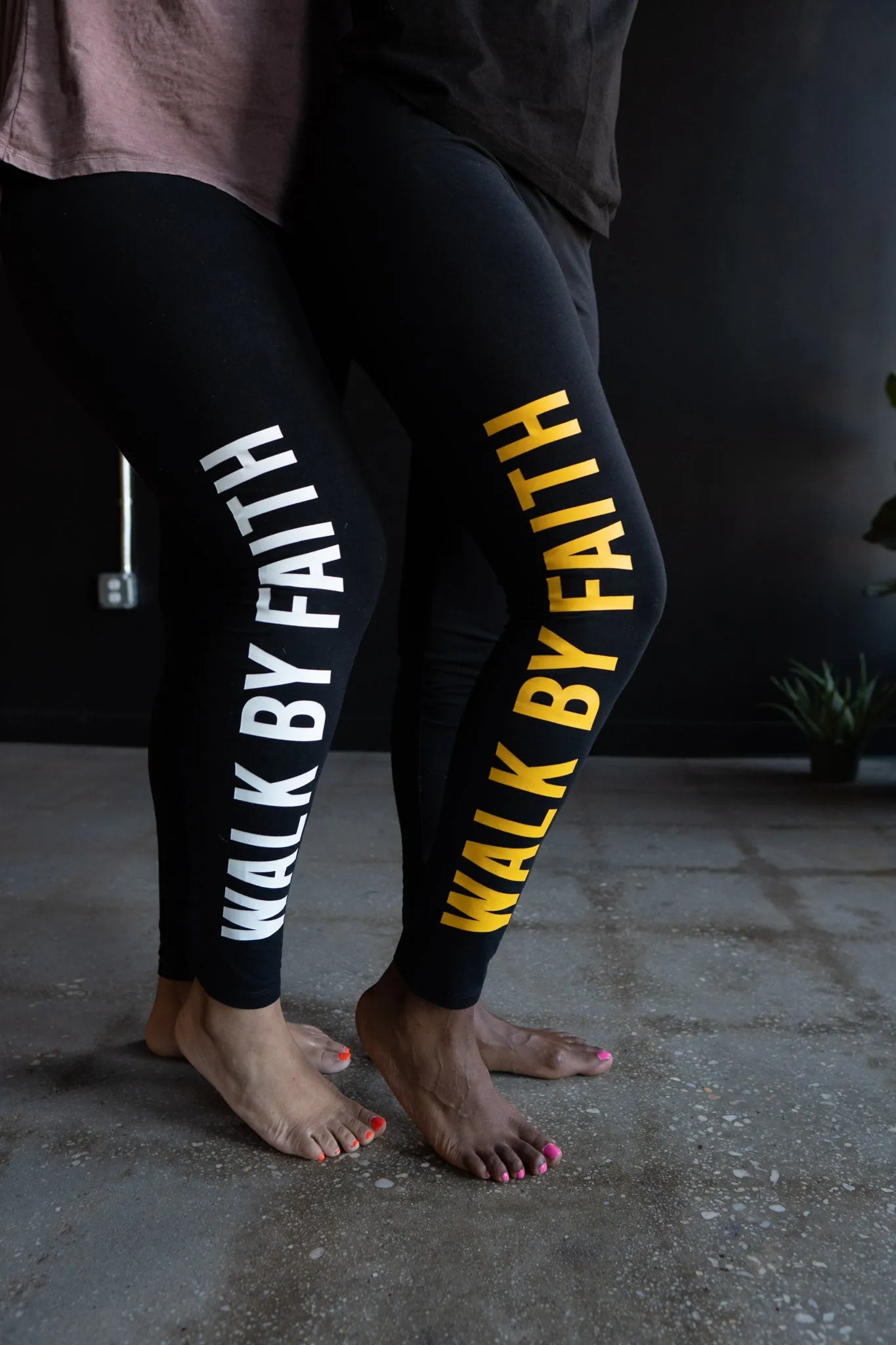 Walk By Faith Women's Leggings