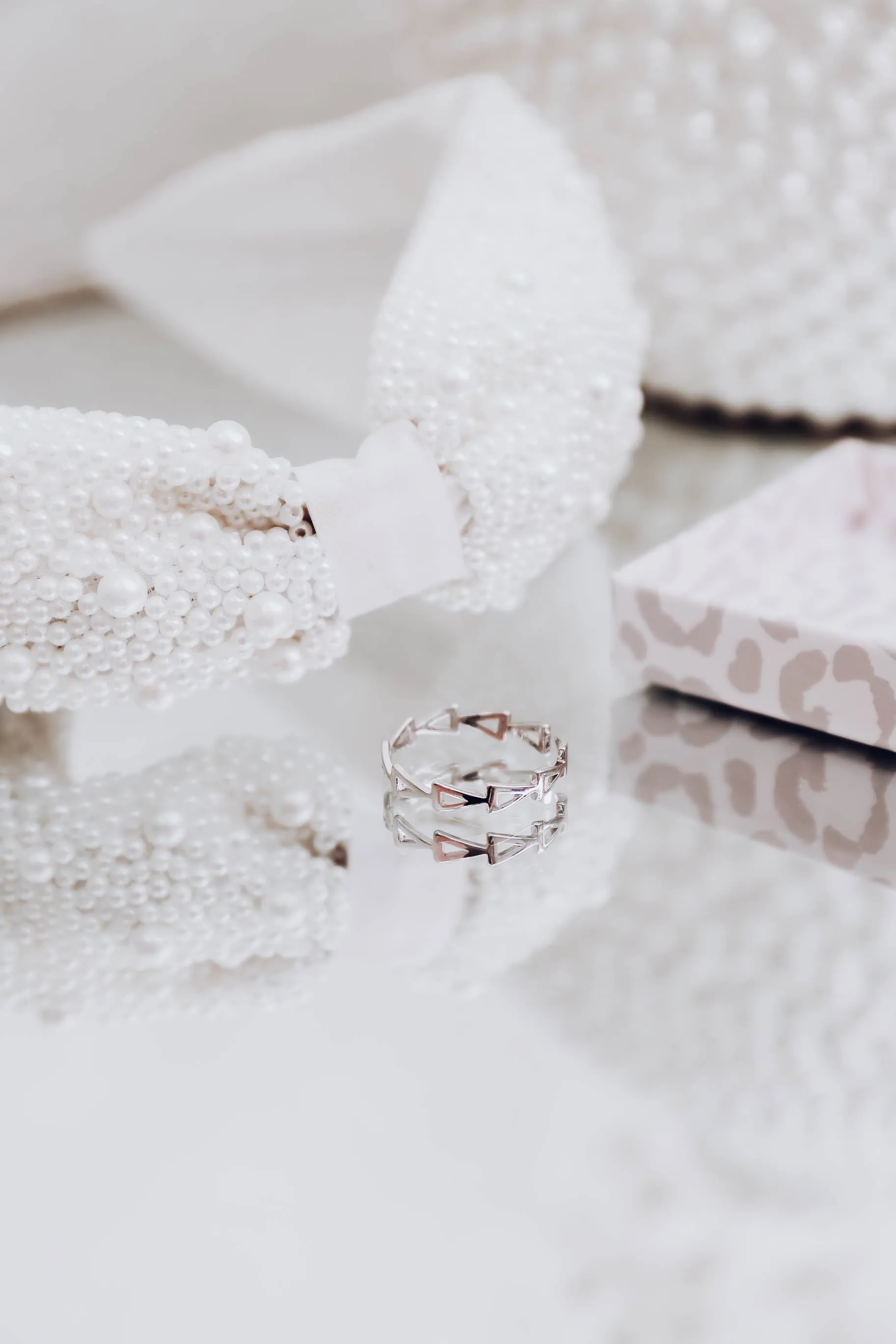 Walk This Way Ring by B.b.Lila - Silver