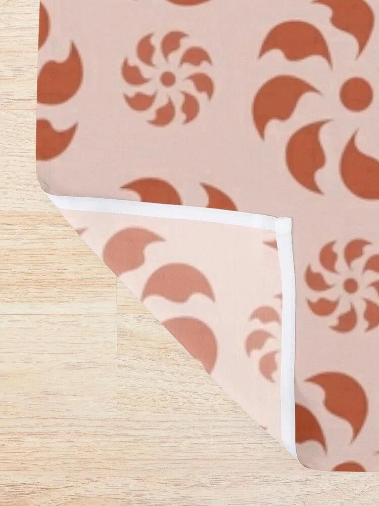 Whimsical Swirl Shower Curtain