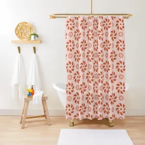 Whimsical Swirl Shower Curtain