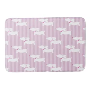 Wiener Dog Bathroom Bath Mats