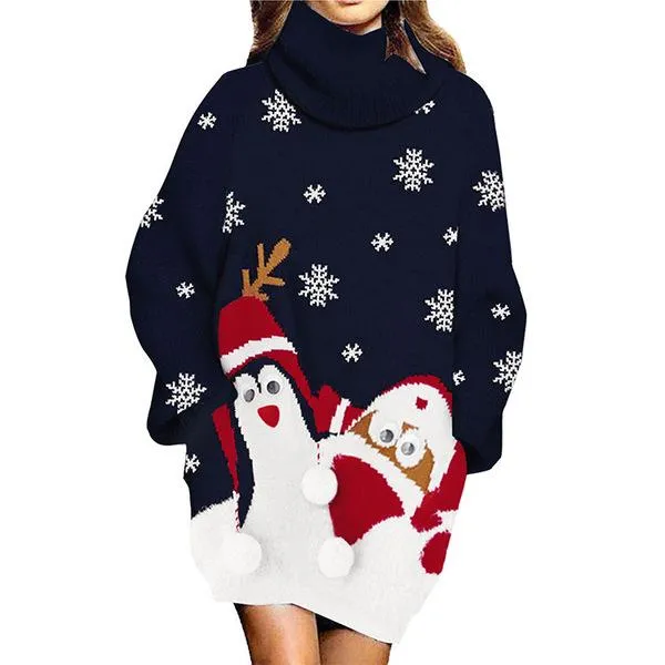 Women Cute Funny Christmas Sweater