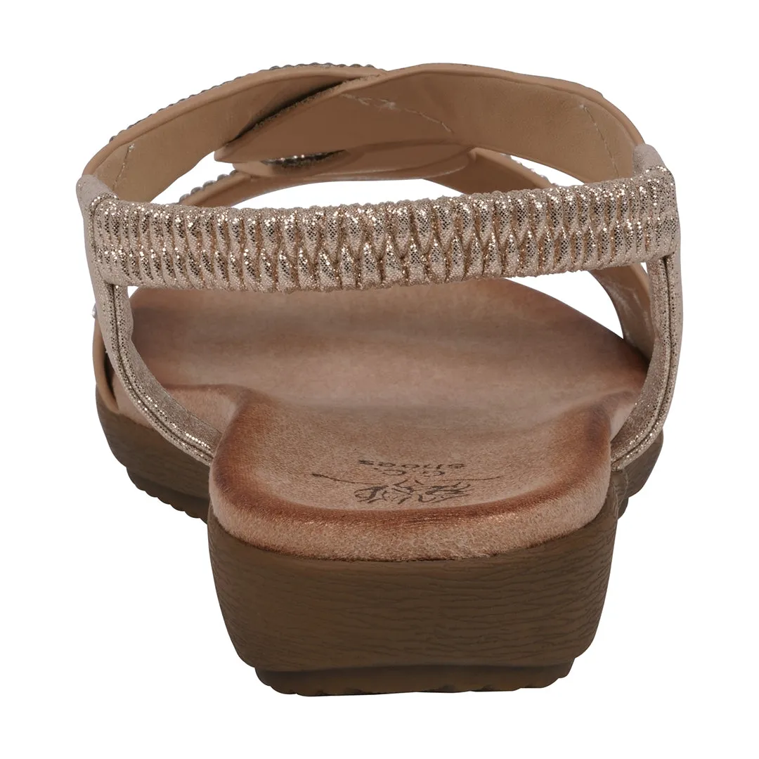 Women's Vianna Embellished Flat Sandals