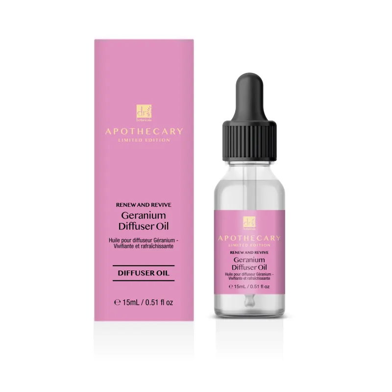 Wooden Aroma Diffuser   Geranium Oil Kit