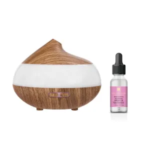 Wooden Aroma Diffuser   Geranium Oil Kit