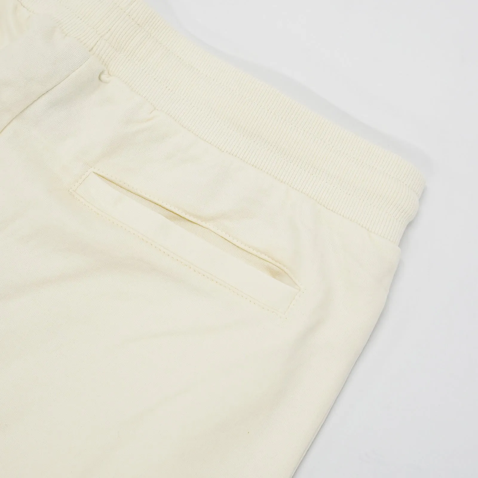 Wordmark Walk Flocked Short - Milk