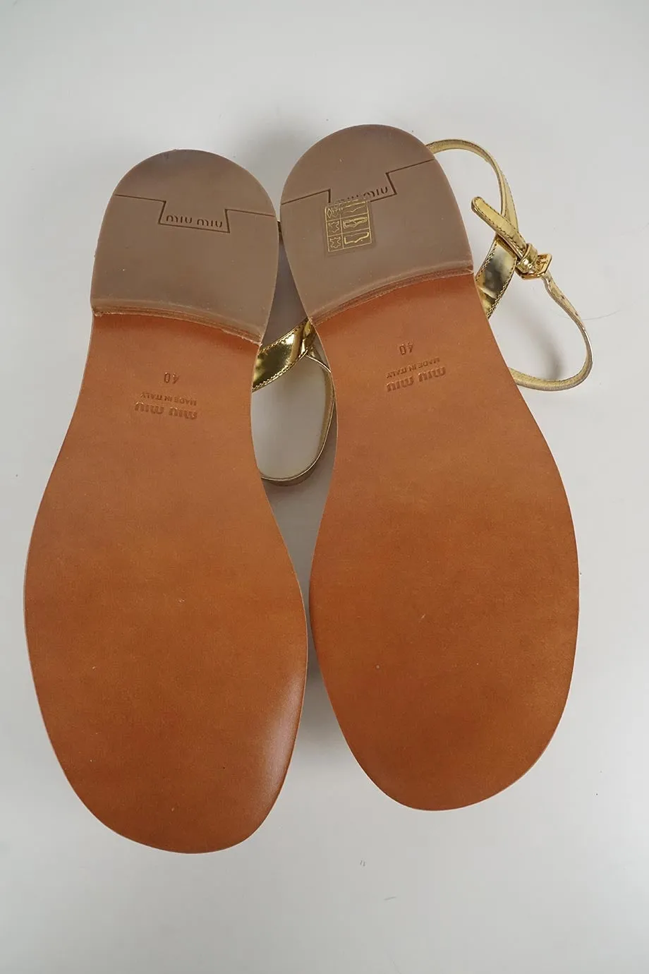 [WS5314] Miu Miu | Flat sandals