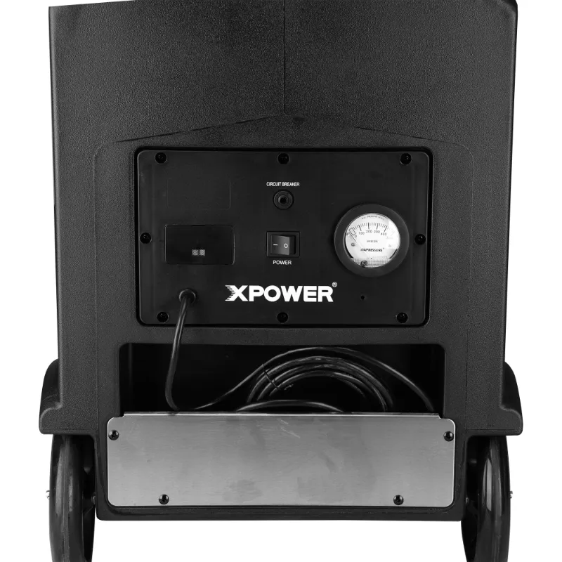 XPOWER DC Brushless Motor 700 CFM 4-Stage Commercial HEPA Air Filtration System With Dual UV-C Lights & PM2.5 Air Quality Sensor AP-1500U
