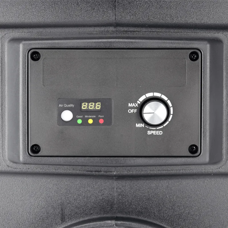 XPOWER DC Brushless Motor 700 CFM 4-Stage Commercial HEPA Air Filtration System With Dual UV-C Lights & PM2.5 Air Quality Sensor AP-1500U