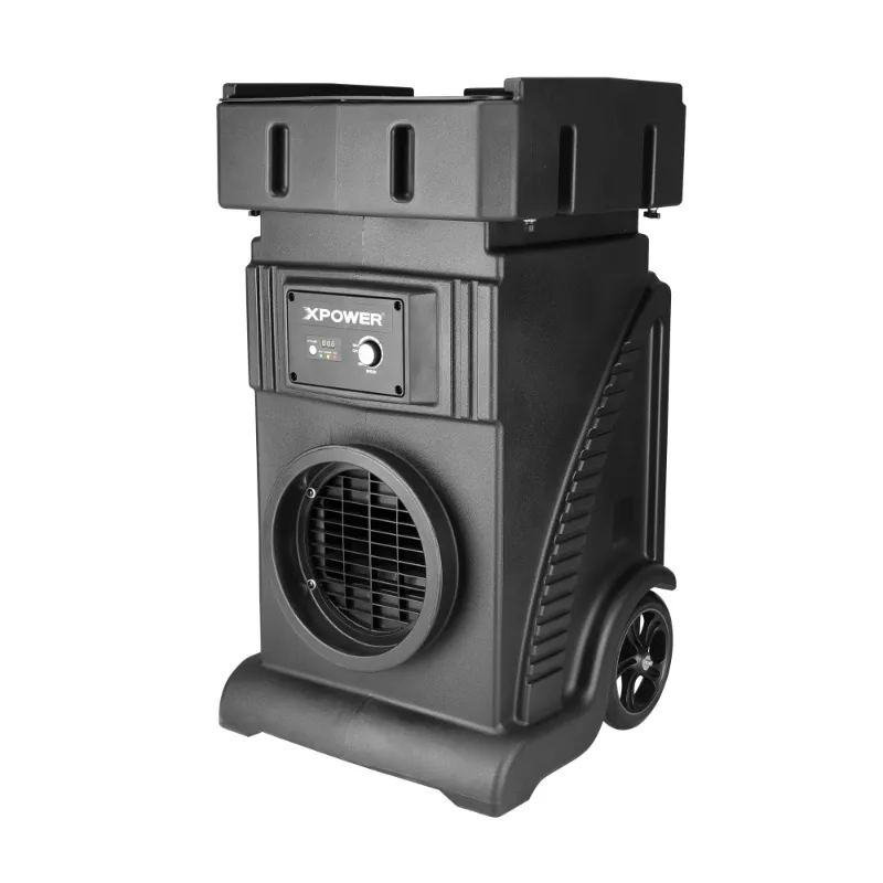 XPOWER DC Brushless Motor 700 CFM 4-Stage Commercial HEPA Air Filtration System With Dual UV-C Lights & PM2.5 Air Quality Sensor AP-1500U