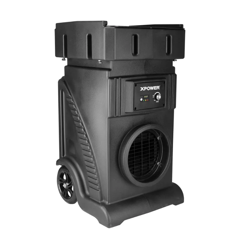 XPOWER DC Brushless Motor 700 CFM 4-Stage Commercial HEPA Air Filtration System With Dual UV-C Lights & PM2.5 Air Quality Sensor AP-1500U